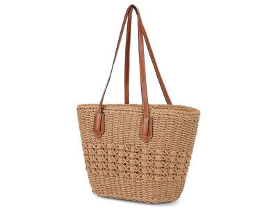 Borsa di Paglia Drammatica Borse Bohémien per Bambini Grande 2 Pezzi