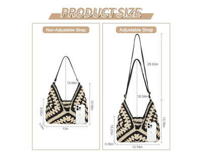 Divertente pochette di paglia Borsa da donna Secchiello di carta Borse