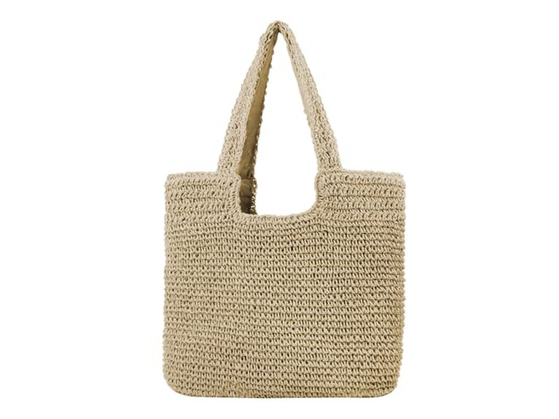 Borsa di paglia minimalista Nuove borse di tendenza Catenella lunga Innovazione Messico
