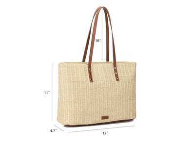 Borse intrecciate di paglia Borsa anguria Borse all'ingrosso
