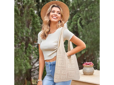 Borsa di Paglia da Sposa Bianca Borsetta per Donne Tessuta Spiaggia Fabbrica Diamante Classico